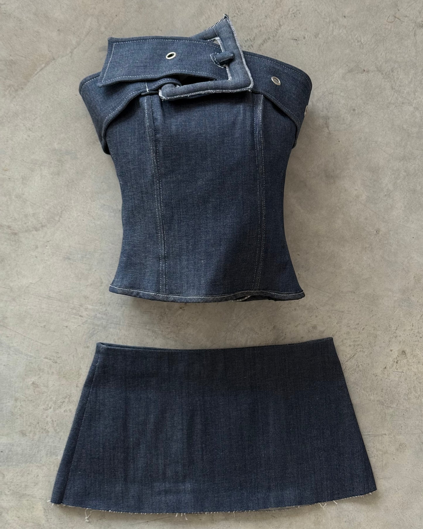 Belt Corset Top