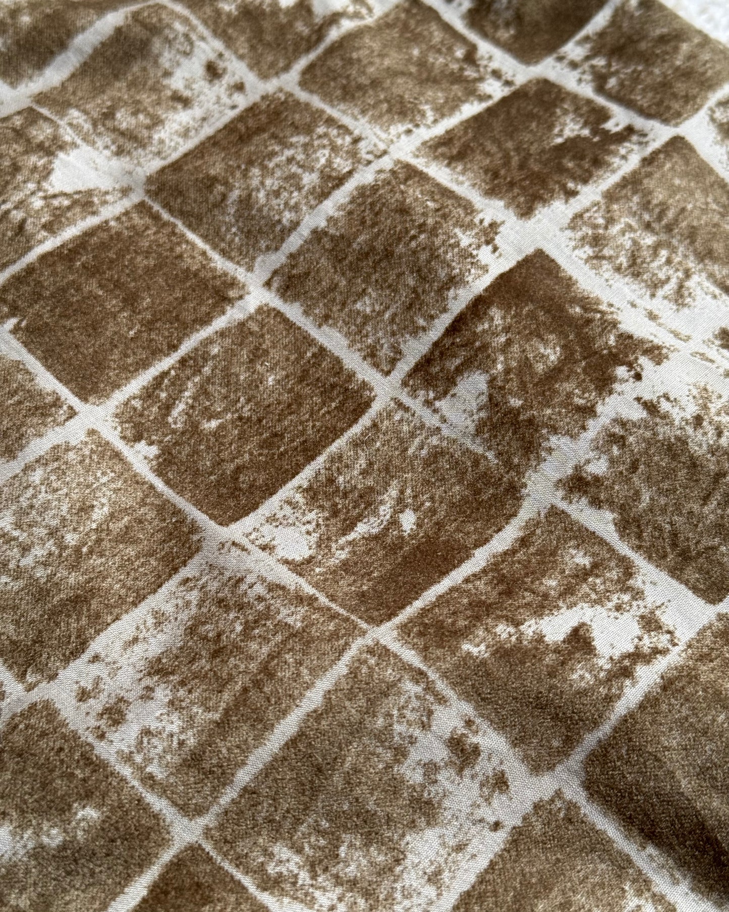 Grid Suede Shirt